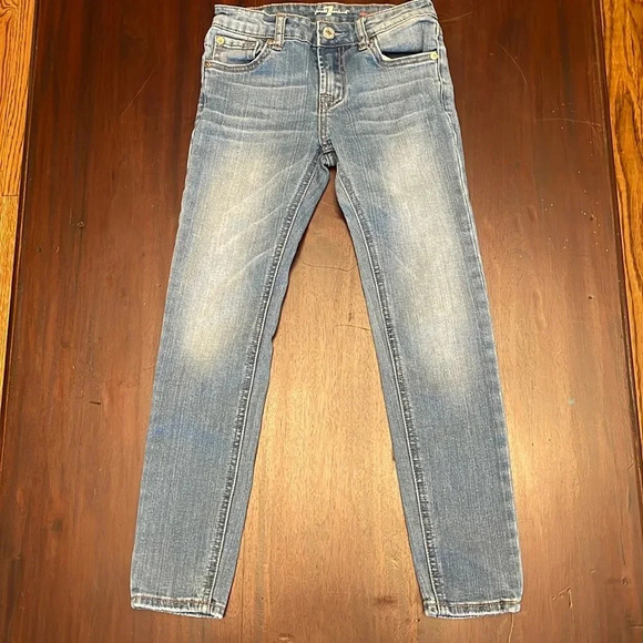 7 for all mankind girls the skinny jeans size 8 - Picture 1 of 5
